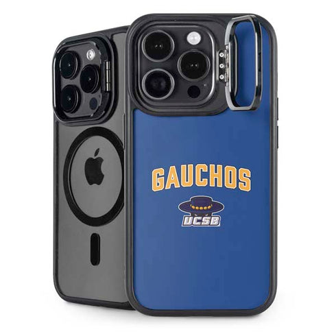 University of California-Santa Barbara Gauchos iPhone 16 Pro Kickstand Case